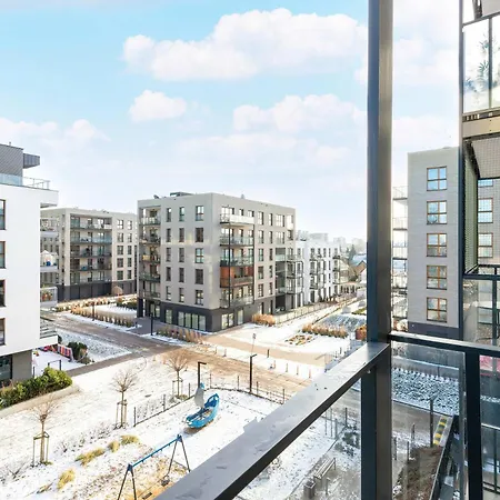 Lejlighed Comfortable With Access To The Gym And Parking By Renters Gdańsk