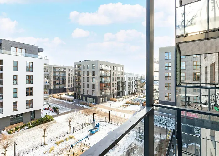 Appartamento Comfortable With Access To The Gym And Parking By Renters Danzica