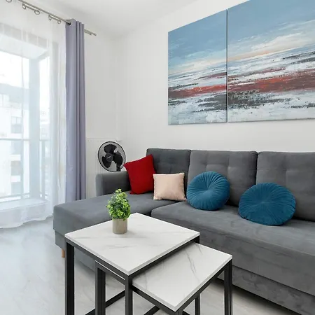 Daire Comfortable With Access To The Gym And Parking By Renters Gdansk